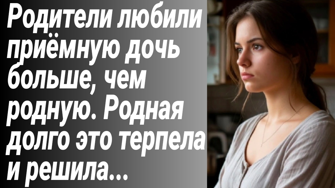 Истории из жизни/Родители любили приёмную дочь больше, чем родную/Аудиорассказы/Рассказы жизненные