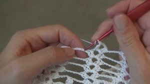 Скатерть " Красивая ". Часть 7.