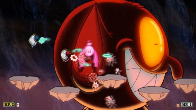 Cuphead 10 Кооп Финал