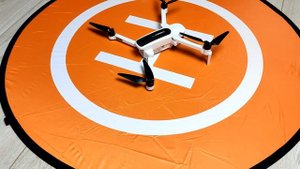 Взлётно-посадочная площадка для квадрокоптеров+ кабель зарядки аккумулятора дрона HUBSAN ZINO H117S.