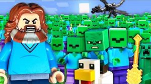 Распаковываем ВСЕ минифигурки LEGO Minecraft...