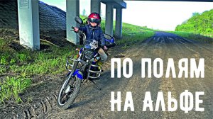 С сыном на мопеде Альфа. Немного о поездке в Москву