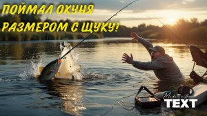 Поймал ОКУНЯ размером с ЩУКУ! 😱 Невероятный улов – такого вы еще не видели!