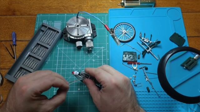 модель велосипеда сборка