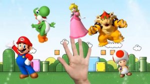 Песня пальчиков для детей про Супер Марио мультик на русском языке  Семья пальчиков мистер Макс