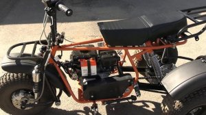 Трицикл Тритон-2. Обновление. Удлинённый задний маятни