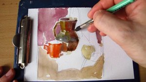 Рисуем Натюрморт: Акварельный Этюд для Начинающих