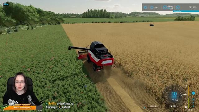 26.09.2023  КАРТА БАЛДЕЙКИНО!! Первый раз на карте!!!  #farmingsimulator22