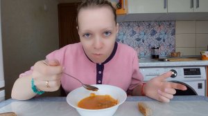 Борщ домашний 🍛 и самокритика | Мукбанг