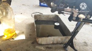 Замена масла и масляного фильтра на мотоцикле Lifan kp200 Ir