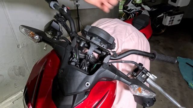 ЗАМЕНА РУЛЯ на Kawasaki Z900  после падения