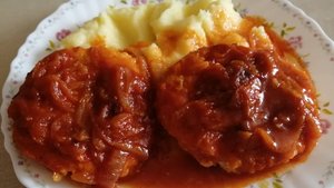 Что приготовить на УЖИН Быстро и Вкусно из простых продуктов. ПЮРЕ и КОТЛЕТЫ с подливой