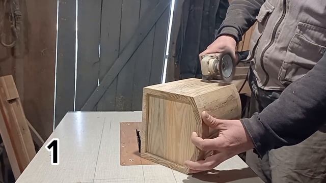 Сундук, не стандартная покраска/Wooden chest смотреть онлайн