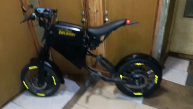 Мой проэкт электробайка из куска рамы велосипеда, ост? смотреть онлайн