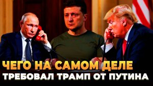 Чего на самом деле требовал Трамп во время звонка Владимиру Путину