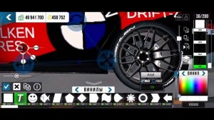 не лёгкий винил на М5 Ф90 в кар паркинг мультиплеер.