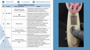 Электрическая лазерная расчёска с функциями RF, EMS,LED, лазер, вибромассаж