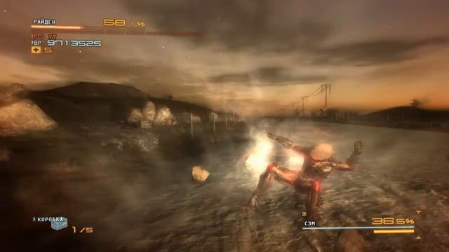 METAL GEAR RISING REVENGEANCE . Битва с Семом ...