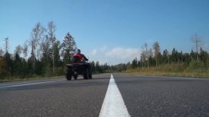 Новый народный квадроцикл от Loncin! Новый XWolf 550L