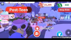 чери и я тредим нфр лавандового дракона в адопт ми