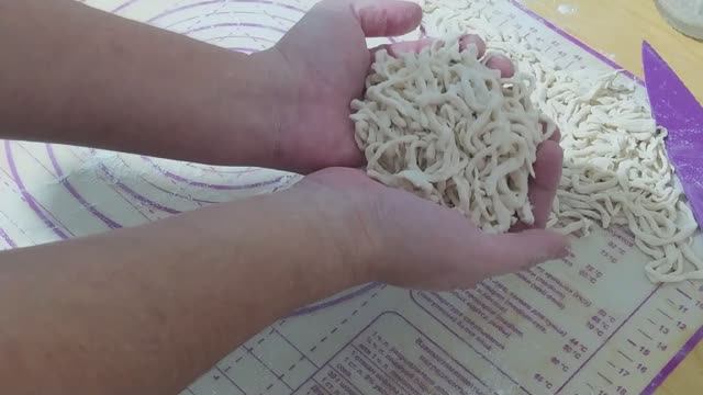 Домашняя лапша по-деревенски