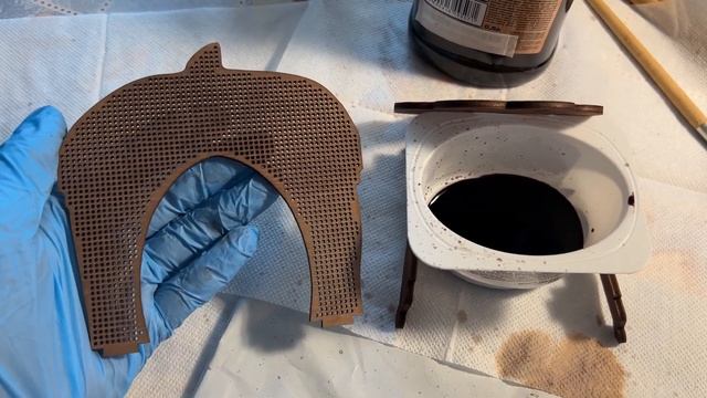 Процесс: распаковка, покраска основы для бисера, отшив. Кулич от МП студия смотреть онлайн