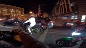 Как надо возить двоек на мото! Инструкция к применению