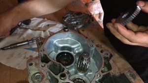 Сборка редуктора Honda dio 35 | без води