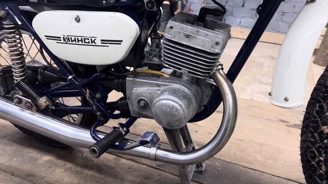 Обзор Мотоцикла Минск. 1990 г/в смотреть онлайн