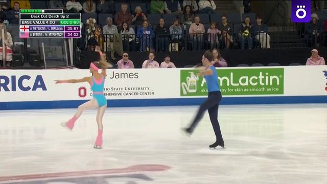 Анастасия Метелкина  Лука Берулава  Короткая програм