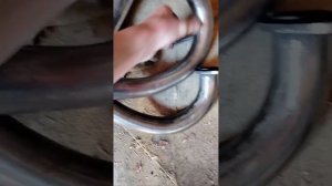 как почистить выхлопную систему на мотоцикле ИЖ