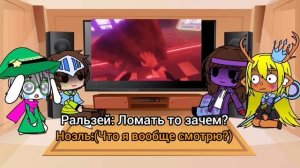 Реакция Deltarune на видео мармока (VR) Развлечения качков [B