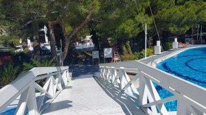 Lykia World Ликия Белек, дорога с пляжа до ресторана на обед
