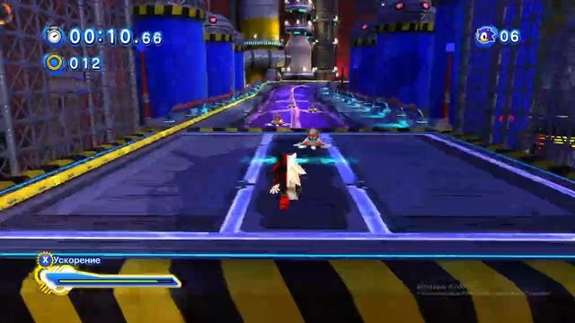 играю в sonic generations с модам на ШАДОУПОЗЕРС