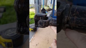 Укорачивание карданного вала.