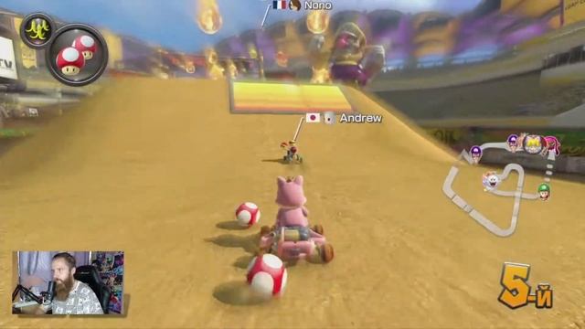 Закрепы в 200 cc Mario Kart 8 Deluxe Часть 14