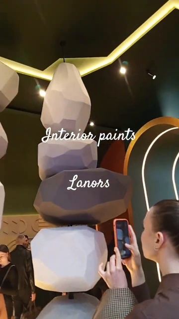Interior paints, Lanors. Интерьерные краски Ланорс. #mosbuild #paints #ди? смотреть онлайн