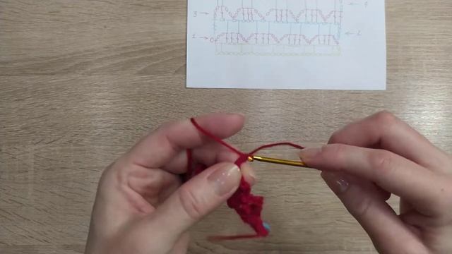 КРАСИВЫЙ ДВУХСТОРОННИЙ ⌘ УЗОР КРЮЧКОМ смотреть онлайн