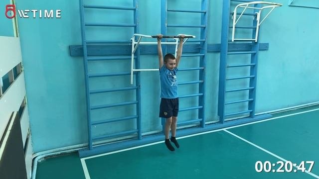 Строгие подтягивания. 8-9 лет