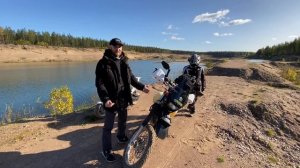 Скутер против эндуро! А потянет ли?