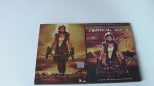 Обитель зла 3 - Resident Evil 3 2007. Обзор оформления, меню дисков.