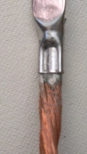 Силовой провод с кольцевым наконечником смотреть онлайн