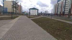 Аллея по улице Орджоникидзе.