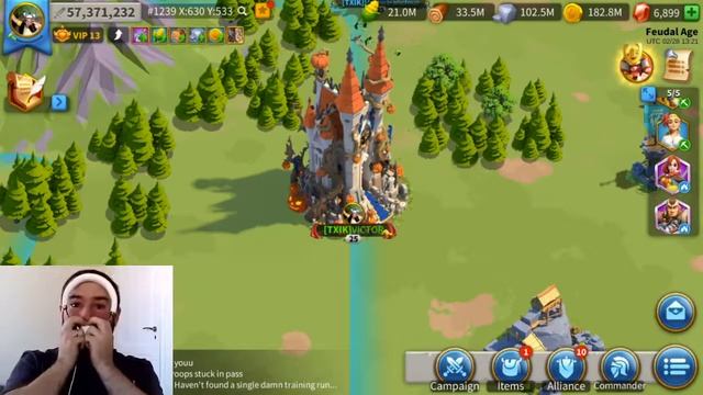 Старт f2p канала RISE OF KINGDOMS!!! Нет донату, только хардкор! смотреть онлайн