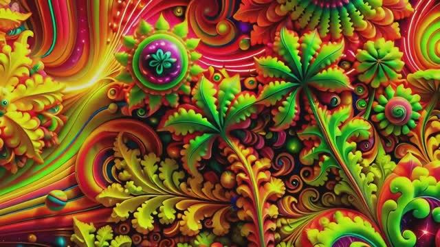 🤩Завораживающая жидкая художественная заставка