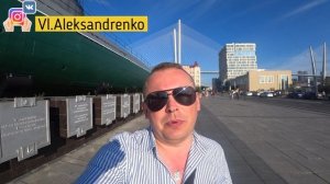 #8.Две, как одна: Набережная Цесаревича и Корабельная Набережная ⚓ Прогулка по Владивостоку ♂