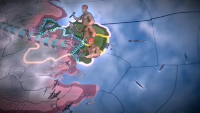 Типичная высадка в Великобританию  Hoi4 