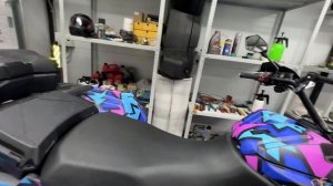 Stels Guepard 2.0 Установил свето диодные антены. Получилось ?