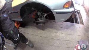 Замена передних пружин E39