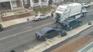 Прикол! Как собирают мусор в Америке